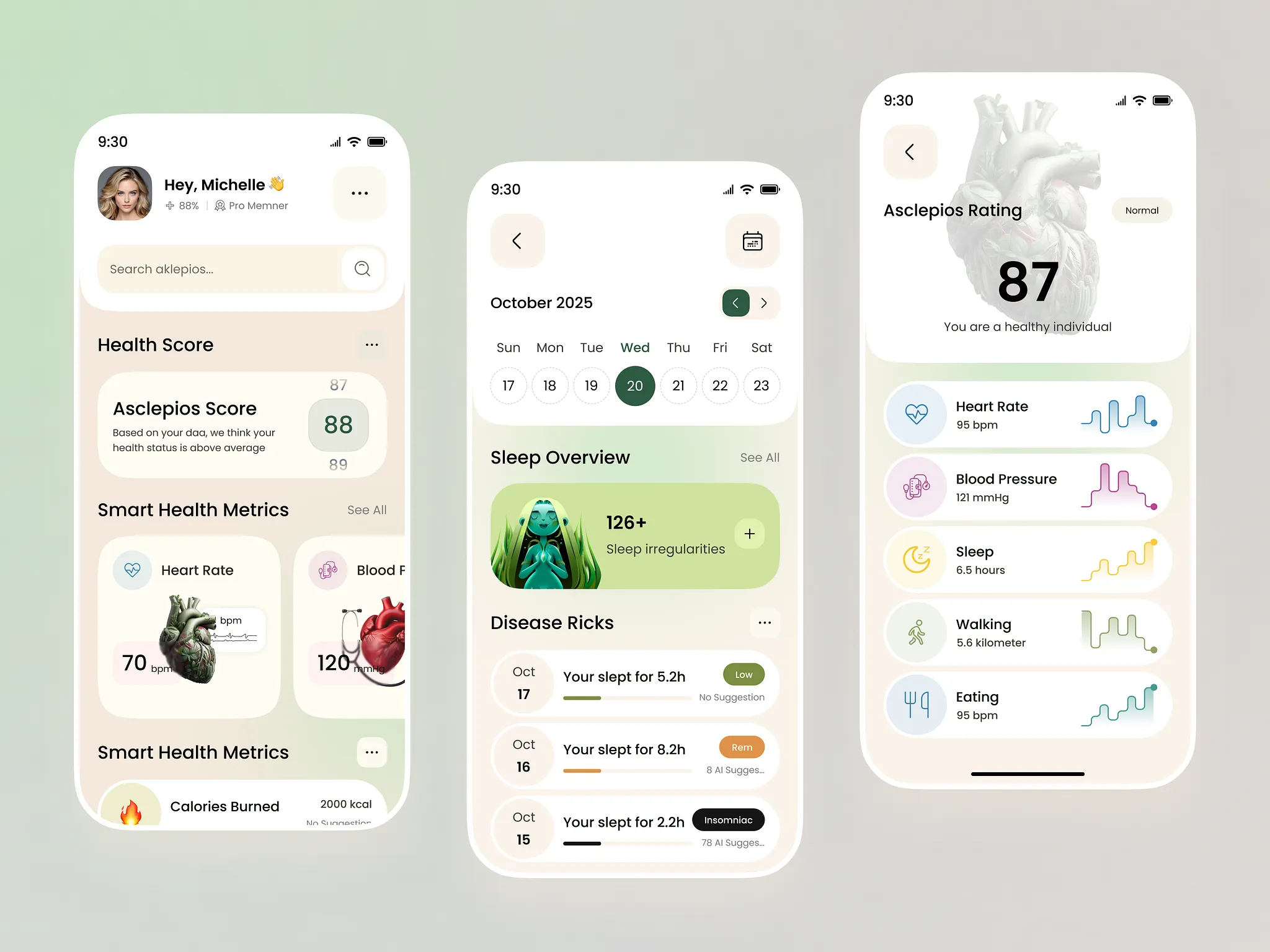Asclepios health companion app
