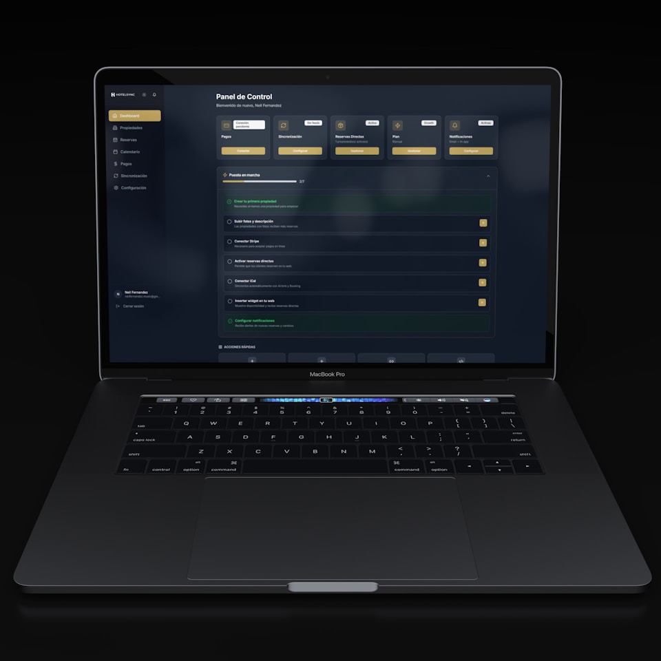 Laptop displaying a dark-themed fleet dispatch and operations dashboard